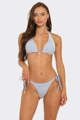 BeWicked Allegra Triangle Bikini Set Swimsuit
