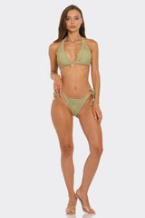 BeWicked Allegra Triangle Bikini Set Swimsuit