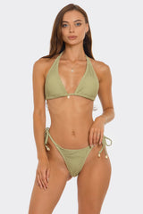 BeWicked Allegra Triangle Bikini Set Swimsuit