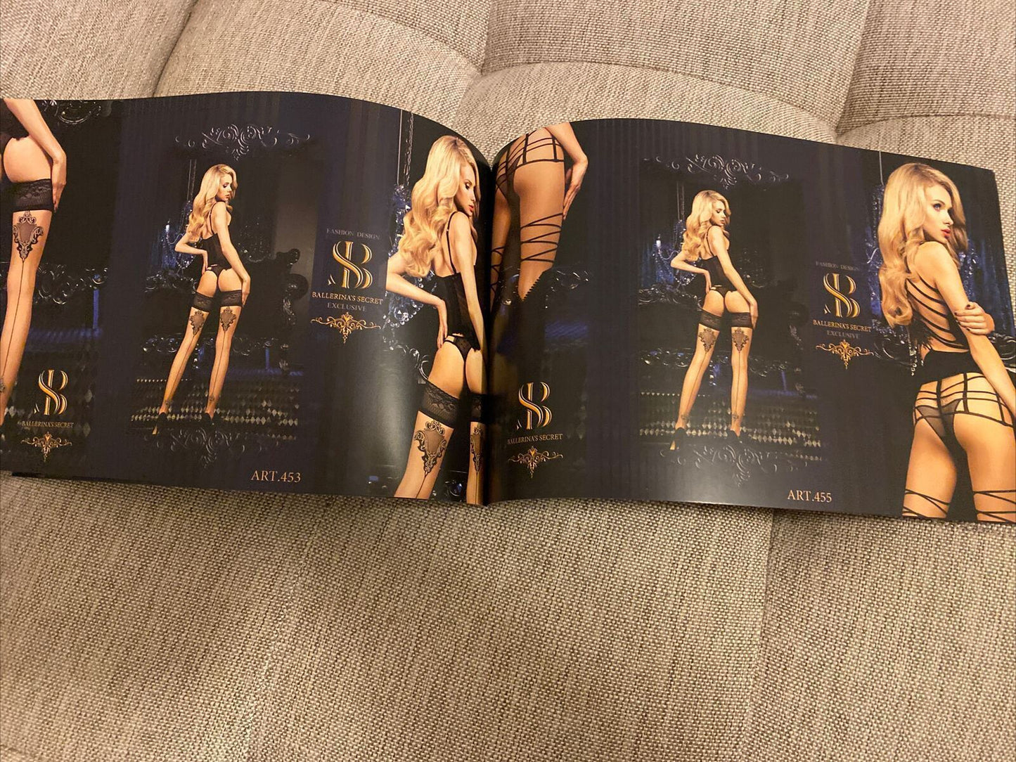 Ballerina Hosiery Catalog Blue Nights Collection New 13 Pages