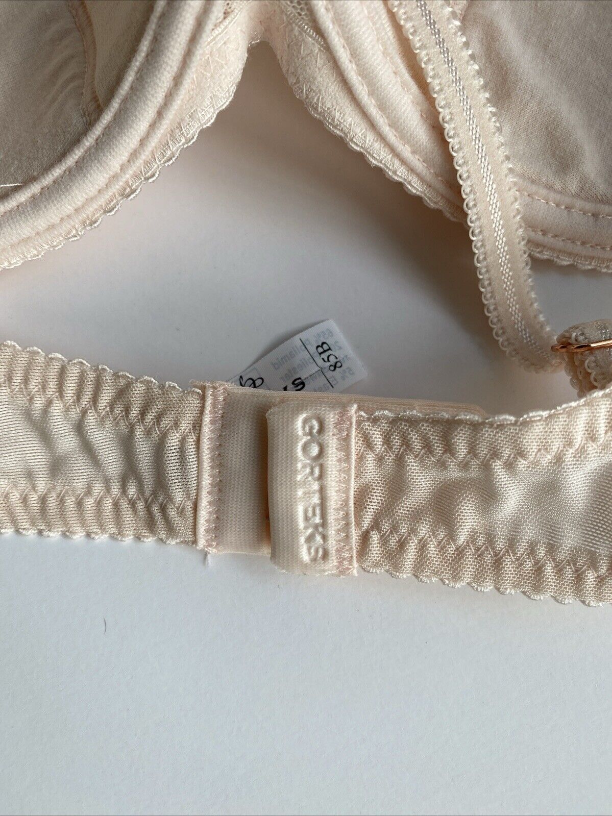 Gorteks Pretty Blush Pink Push Up Bra Made In Europe