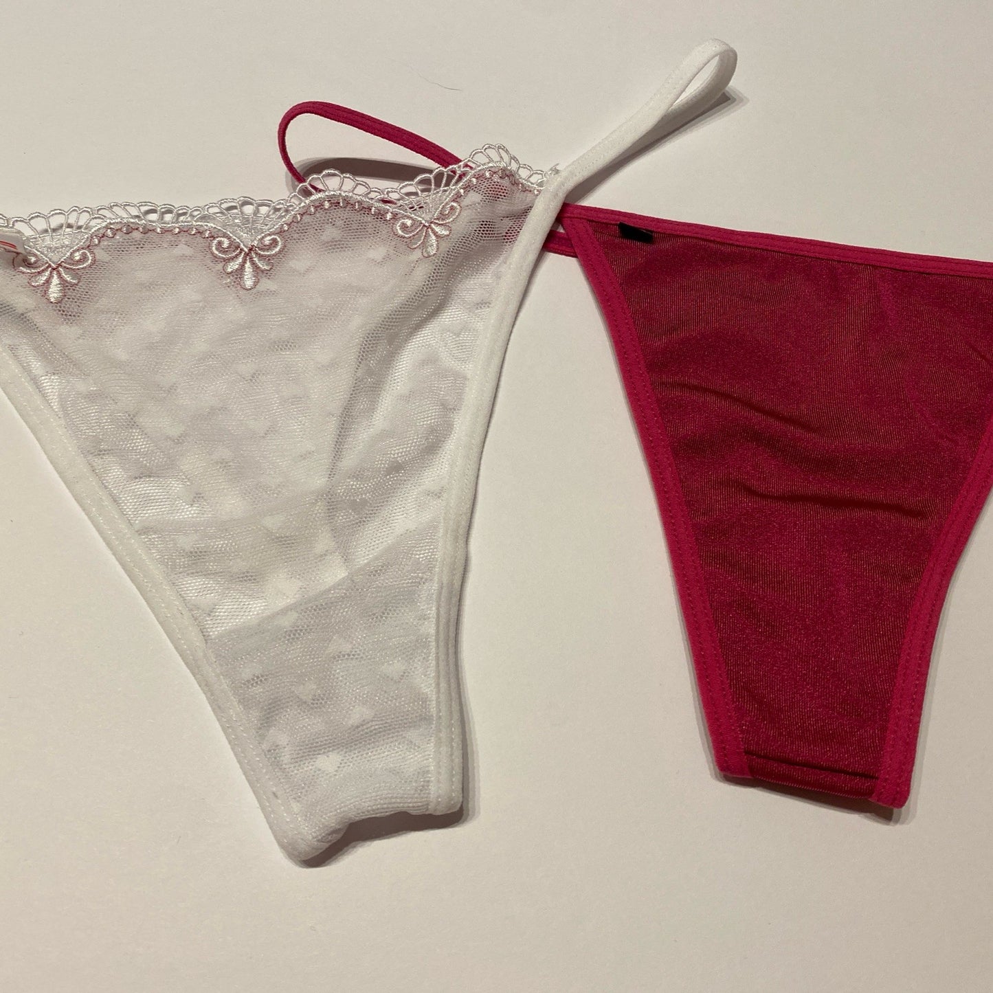 Obsessive Lingerie Thong Panties Size Large Set Of 2