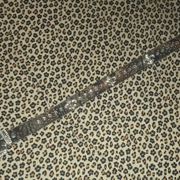 Camouflage Rhinestone Blingy Studded Belt Buckle - Medium