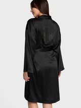 Victoria’s Secret Fashion Show 2025 Rhinestone Angel Wings Robe Black XS/S