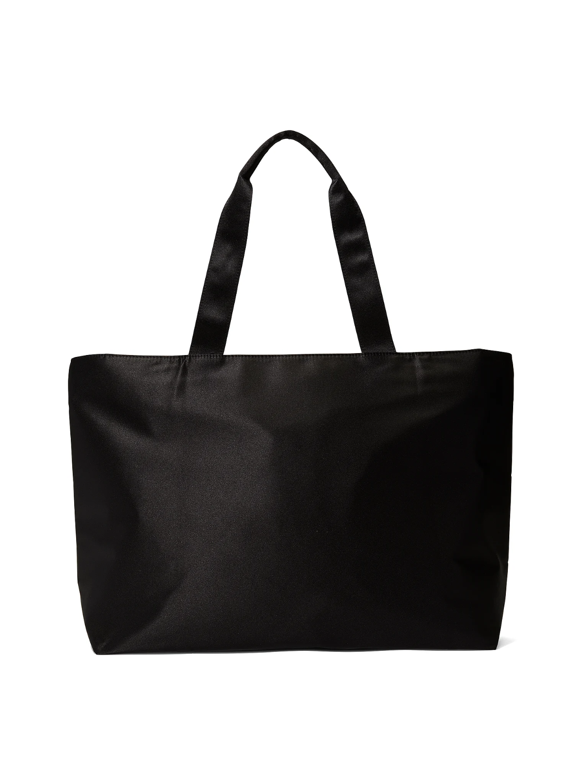 Victoria's Secret Fashion Show 2025 Tote Bag Black Nylon Gold Sparkle