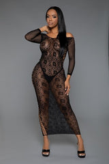 BeWicked Late Last Night Night Dress Black