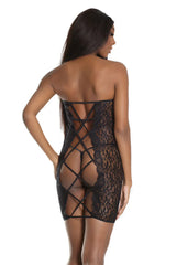 Coquette Flip & Flaunt Dress Black