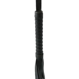 Sex & Mischief Faux Leather Flogger - Black