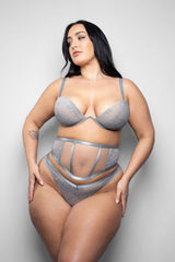 Fantasy Lingerie Queen Elusive Mila 3pc Lace Bra Set
