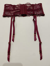 Victoria's Secret Garter Belt Lingerie Very Sexy Floral Extra Small XS Small S