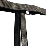 Victorias Secret Garter Belt Lingerie Very Sexy Shine Rhinestones XS Small S