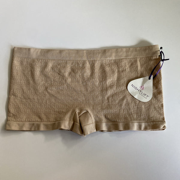 Nightlift Nylon Hip hugger Boy Short Panty Beige Large