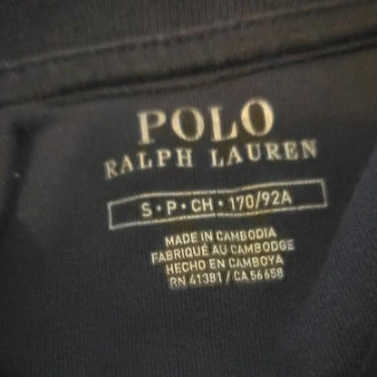 Polo Ralph Lauren Navy Blue Track Bomber Jacket - Small