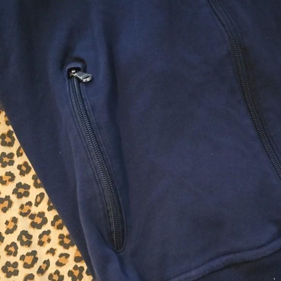 Polo Ralph Lauren Navy Blue Track Bomber Jacket - Small