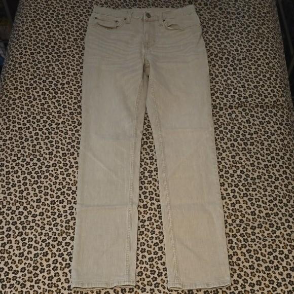 Goodfellow & Co Men's Beige Slim Straight Leg Jeans - Size 30