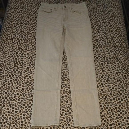 Goodfellow & Co Men's Beige Slim Straight Leg Jeans - Size 30