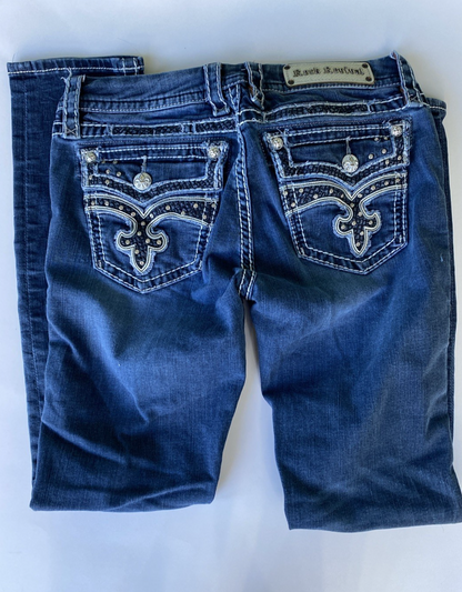 Vintage 2014 Rock Revival Gemini Women’s Skinny Jeans Size 30