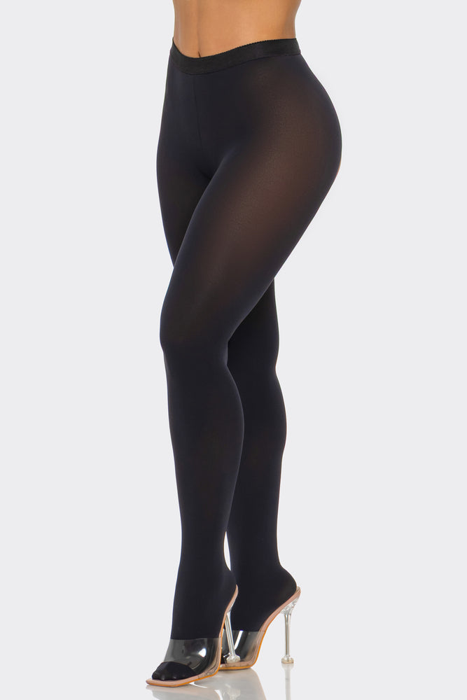 BeWicked Catch My Eye Tights Crotchless Strappy Bows on Back High Waist