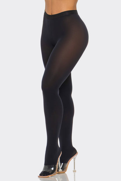 BeWicked Catch My Eye Tights Crotchless Strappy Bows on Back High Waist