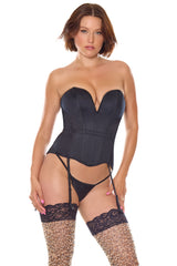 Coquette Queen Icon Corset Black