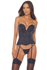 Coquette Queen Icon Corset Black