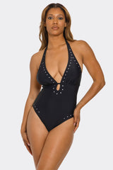 BeWicked Geo Accent Swimsuit