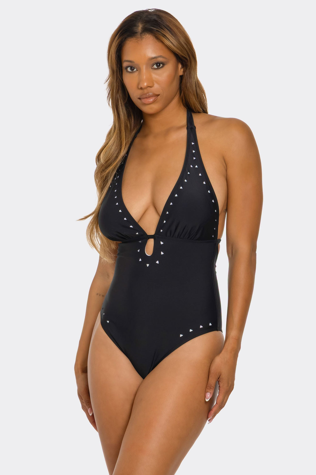 BeWicked Geo Accent Swimsuit