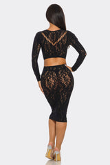 BeWicked Lace Daze Bodystocking Set