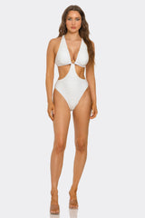 Be Wicked Moonlit Monokini White