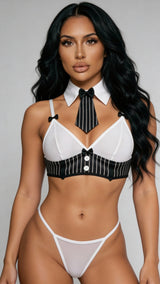 BeWicked Miss Teach You Right Black/White