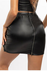 Axami 10969 Illusion Mini Skirt