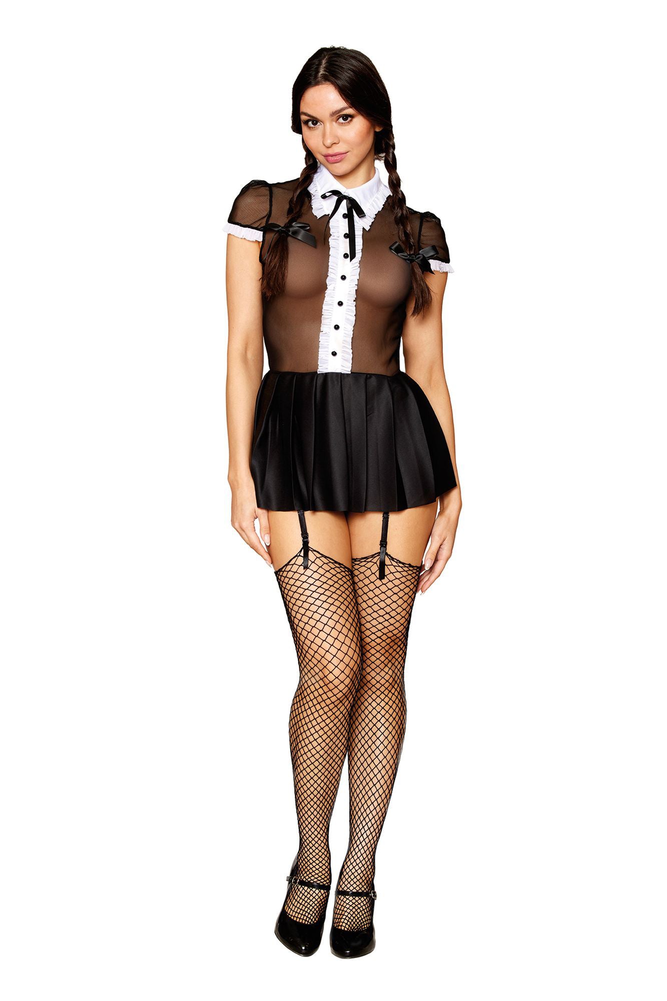 Dreamgirl Gothic School Girl - Miss Behavin Bedroom Costume