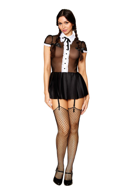 Dreamgirl Gothic School Girl - Miss Behavin Bedroom Costume