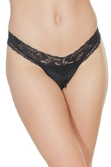 Coquette Queen Wink & Whisper Thong Black