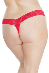 Coquette Queen Wink & Whisper Thong Black