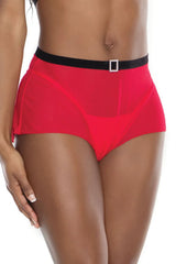 Coquette Mesh Magic Panty Red