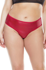 Coquette Queen Voulez-Vous Open Back Panty Red