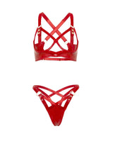 Desire Caged Open Bra Set