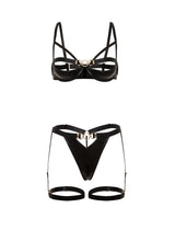 Please Me Open Cups Bra Set