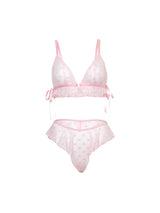 Oh la la Cheri Julienne Heart Dot Cute Bralette Set