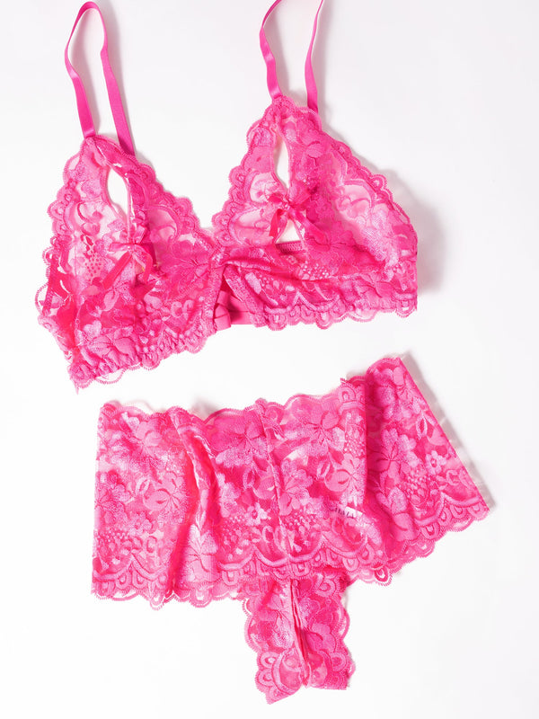 Goodnight Kiss Peekaboo Bralette Set