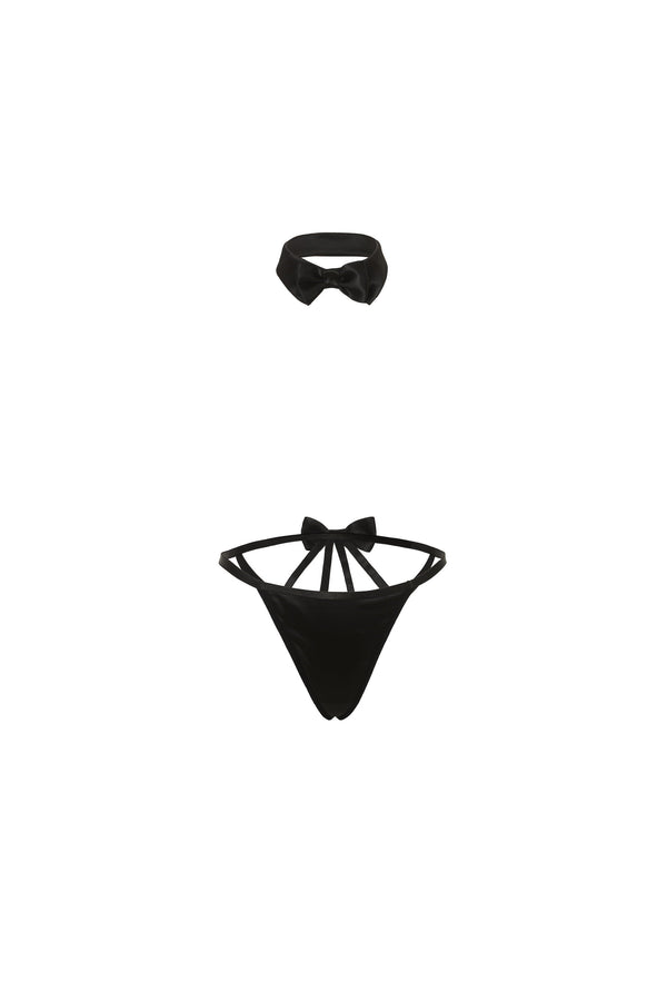 Tuxedo Me Please Panty Set