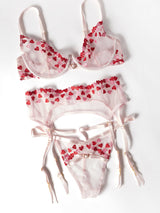 Oh la la Cheri Sweety Garter Bra Set
