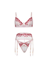 Oh la la Cheri Sweety Garter Bra Set
