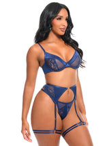 Oh la la Cheri Doreen Gartered Bra Set