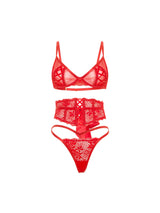 Oh la la Cheri Brielle Lace-up Bra Set