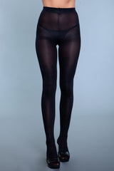 Be Wicked Perfect Nylon Pantyhose Black
