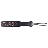 Sex & Mischief Brat Paddle Rose Gold/Black