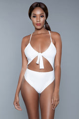 BeWicked Delaney Swimsuit White