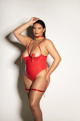 Oh la la Cheri Queen Play Shelf Cup Teddy Red